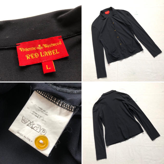 Vivienne Westwood(ヴィヴィアンウエストウッド)のイタリア製 vivienne westwood ストレッチシャツジャケット レディースのトップス(シャツ/ブラウス(長袖/七分))の商品写真