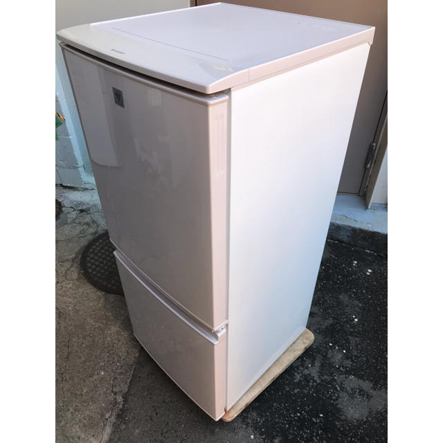 B/SHARP 2ドア冷凍冷蔵庫 SJ-PD14B-C 2016