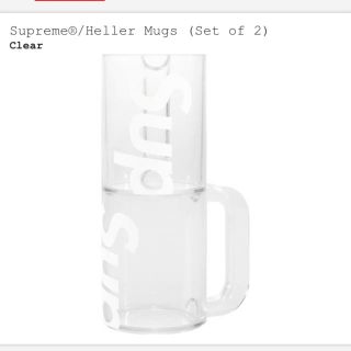 シュプリーム(Supreme)のSUPREME Heller Mugs クリア(グラス/カップ)