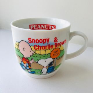 スヌーピー(SNOOPY)のSNOOPY & Charlie Brown マグカップ(グラス/カップ)