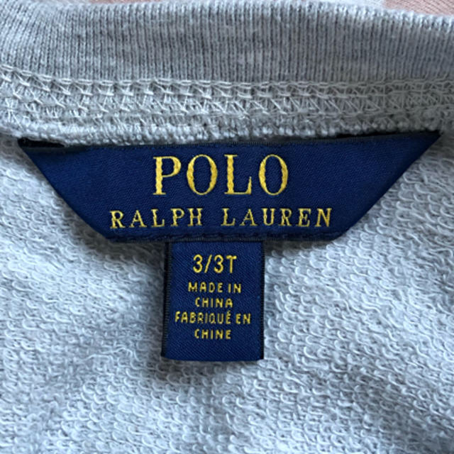 POLO RALPH LAUREN(ポロラルフローレン)のjera様　ラルフローレン　トレーナー　100  3T キッズ/ベビー/マタニティのキッズ服男の子用(90cm~)(Tシャツ/カットソー)の商品写真