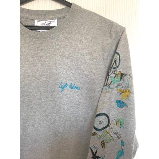 ビームス(BEAMS)のレフトアローン　袖プリント　ロンT (Tシャツ/カットソー(七分/長袖))