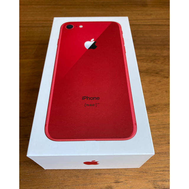 iPhone8 64GB red docomo SIMフリー化済み