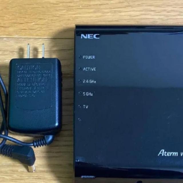 無線LANルーター NEC aterm wg1200HS スマホ/家電/カメラのPC/タブレット(PC周辺機器)の商品写真