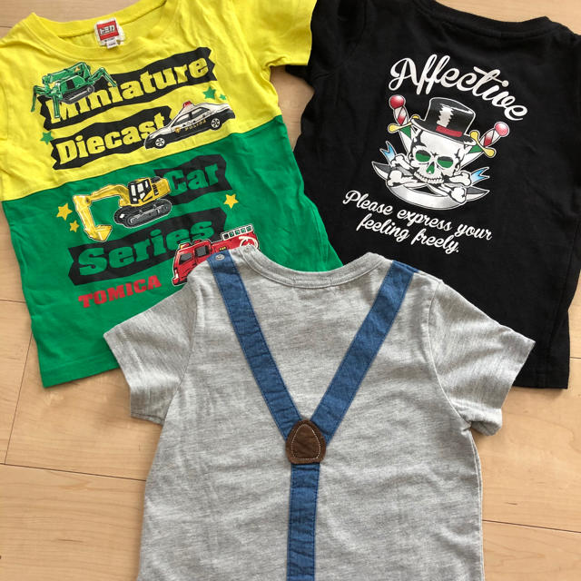 ask様　専用　キッズ服　まとめ売り 100ｾﾝﾁ キッズ/ベビー/マタニティのキッズ服男の子用(90cm~)(Tシャツ/カットソー)の商品写真