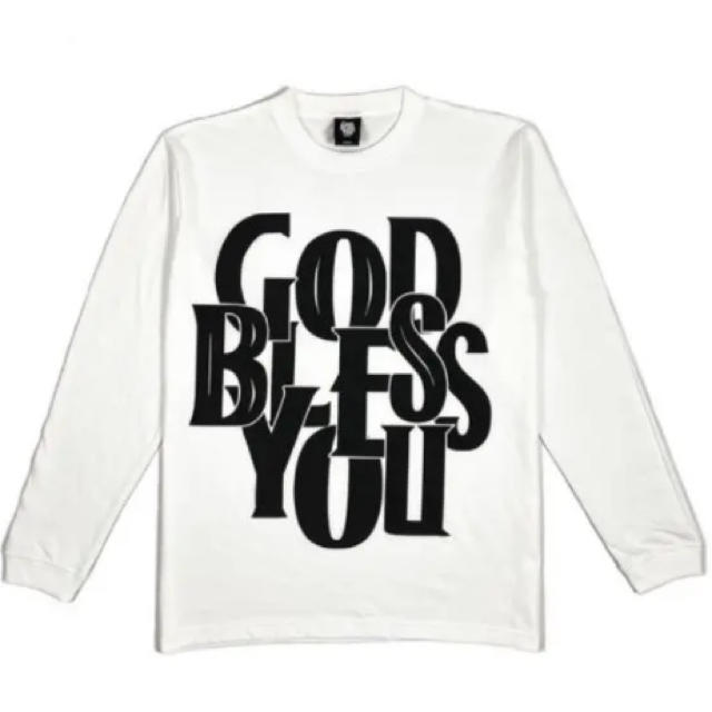 Lサイズ】GOD BLESS YOU L/S TEE WHITE