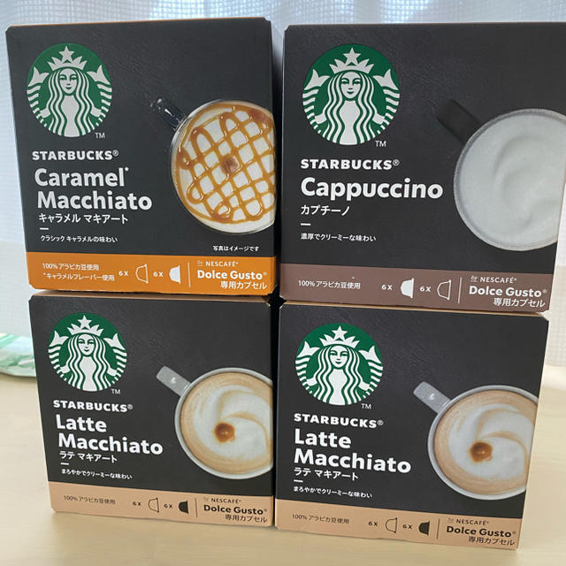 Starbucks Coffee(スターバックスコーヒー)のStarbucks Nescafé Dolce Gusto専用カプセル 食品/飲料/酒の飲料(コーヒー)の商品写真