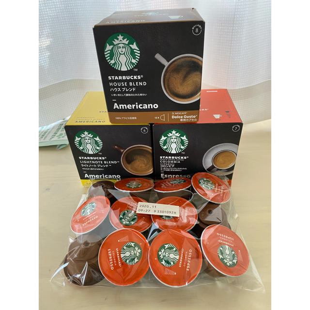 Starbucks Coffee(スターバックスコーヒー)のStarbucks Nescafé Dolce Gusto専用カプセル 食品/飲料/酒の飲料(コーヒー)の商品写真