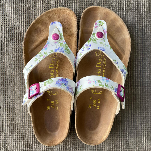 BIRKENSTOCK(ビルケンシュトック)の24.5センチ　Papillioパピリオ　サンダル レディースの靴/シューズ(サンダル)の商品写真