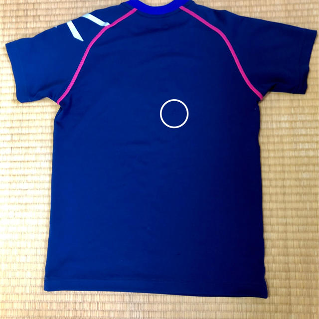 asics(アシックス)の【ゆーさん専用】アシックス Tシャツ 紺色 キッズ/ベビー/マタニティのキッズ服男の子用(90cm~)(Tシャツ/カットソー)の商品写真