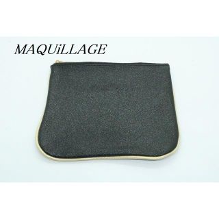 マキアージュ(MAQuillAGE)の【ZA122】資生堂 マキアージュ ラメ入り ポーチ 小物入れ ノベルティ(ポーチ)