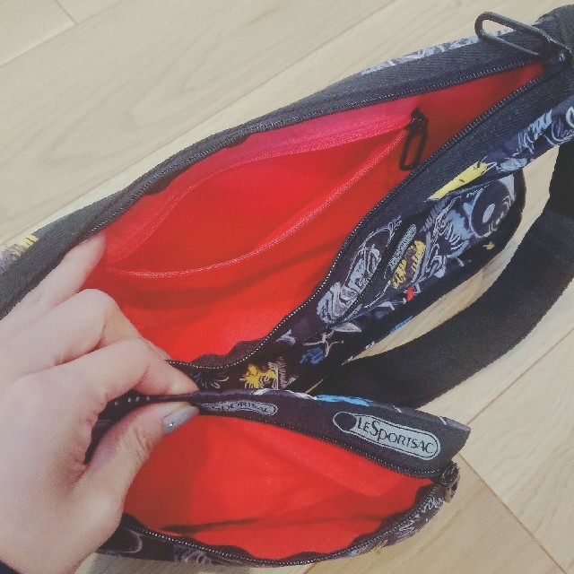 LeSportsac(レスポートサック)のLeSportsac スヌーピー ショルダー＆ポーチset レディースのバッグ(ショルダーバッグ)の商品写真