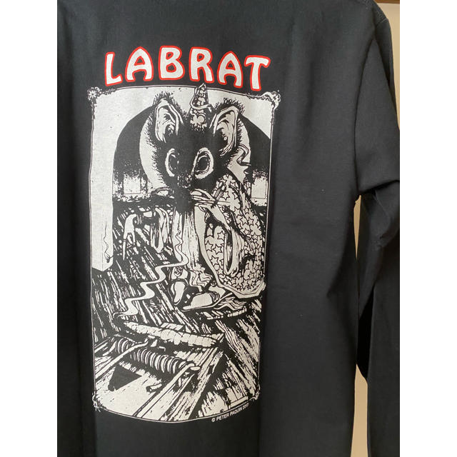 在庫 LABRAT ラブラット×Peter Paquin L/S Tシャツ(新品)の通販 by KJM_|ラブラットならラクマ LABRAT BOUTIQUE ラブラット パーカー Black