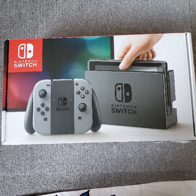 Nintendo Switch JOY-CON グレー 本体  HAC-S-KA