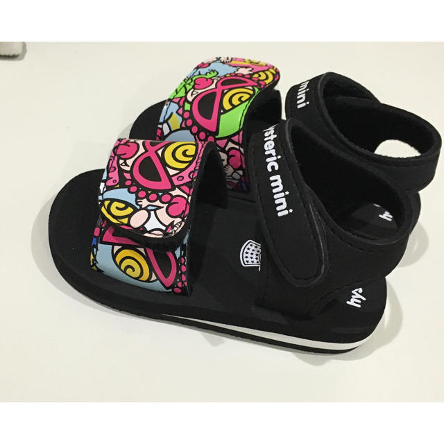 HYSTERIC MINI(ヒステリックミニ)の子どもサンダル キッズ/ベビー/マタニティのベビー靴/シューズ(~14cm)(サンダル)の商品写真