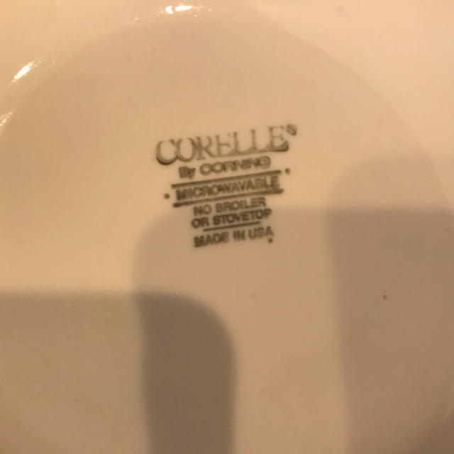 CORELLE(コレール)のコレールのお皿8枚セット インテリア/住まい/日用品のキッチン/食器(食器)の商品写真