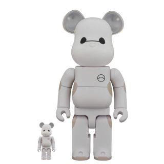 メディコムトイ(MEDICOM TOY)のBE@RBRICK BAYMAX ベイマックス 100% 400%(SF/ファンタジー/ホラー)