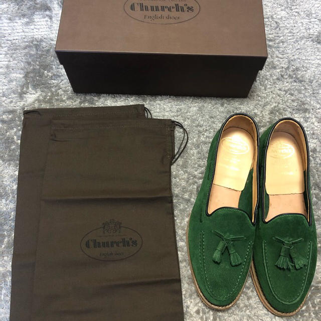 Churchi's fosbury チャーチ タッセルローファー 宅配 35%割引
