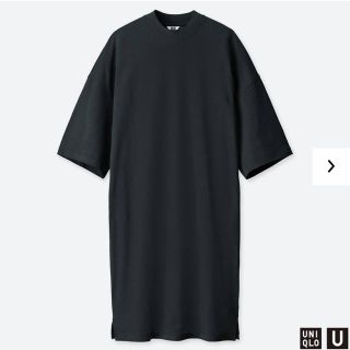 ユニクロ(UNIQLO)のUNIQLO U オーバーサイズTワンピース(ひざ丈ワンピース)