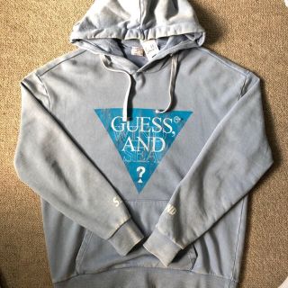 ゲス(GUESS)のWIND AND SEA×GUESS パーカー Mサイズ(パーカー)