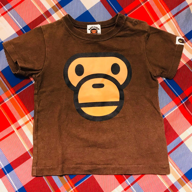 A BATHING APE(アベイシングエイプ)のまみぃ様 BAPEKIDS Tシャツ キッズ/ベビー/マタニティのベビー服(~85cm)(Ｔシャツ)の商品写真