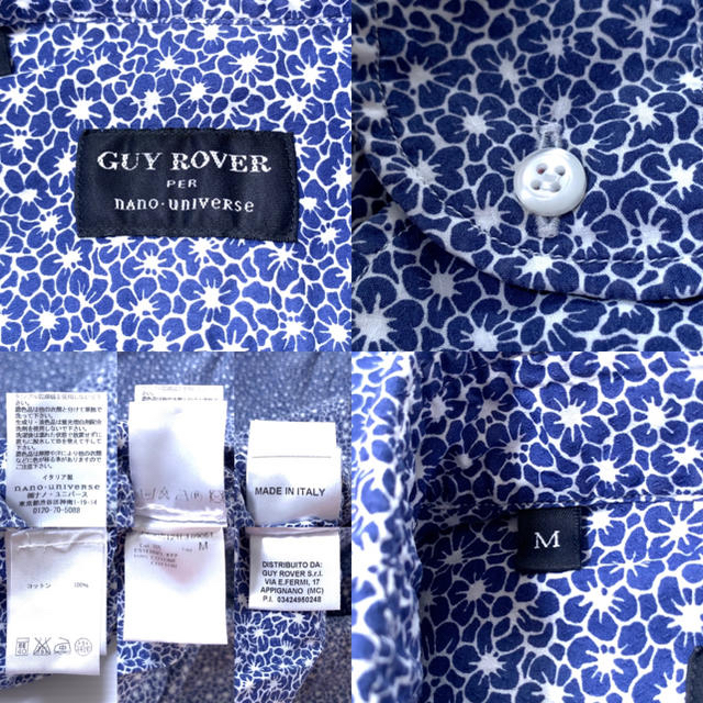 GUY ROVER(ギローバー)の◆美品◆GUY ROVER(ギィローバー)◆イタリア製◆定価¥25,000程◆ メンズのトップス(シャツ)の商品写真