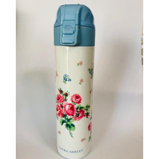 ローラアシュレイ(LAURA ASHLEY)のローラアシュレイ　ステンレスボトル　水筒　ローズブルー　ブルー　320ml(水筒)