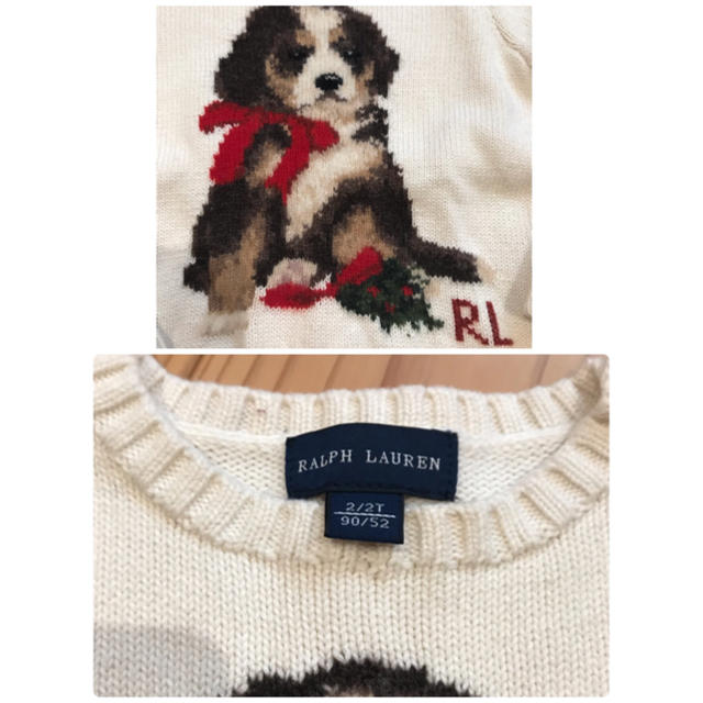 Ralph Lauren(ラルフローレン)のラルフローレン　セーター キッズ/ベビー/マタニティのキッズ服女の子用(90cm~)(ニット)の商品写真