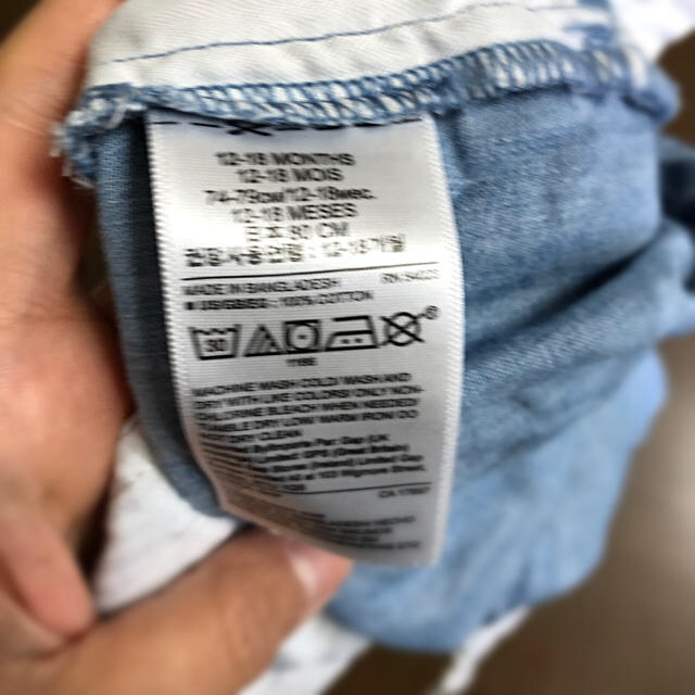 babyGAP(ベビーギャップ)の☺︎baby gap☺︎ショートパンツ☺︎80 キッズ/ベビー/マタニティのベビー服(~85cm)(パンツ)の商品写真