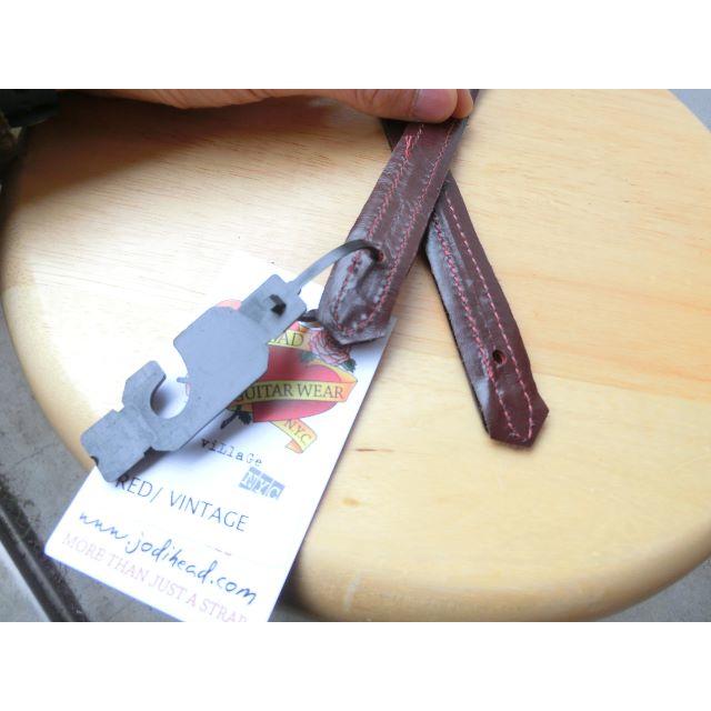 Jodi Head ジョディヘッド ストラップ vintage 赤/黒 値引不可の Jodi Head ジョディヘッド ストラップ vintage 赤/黒 値引不可の