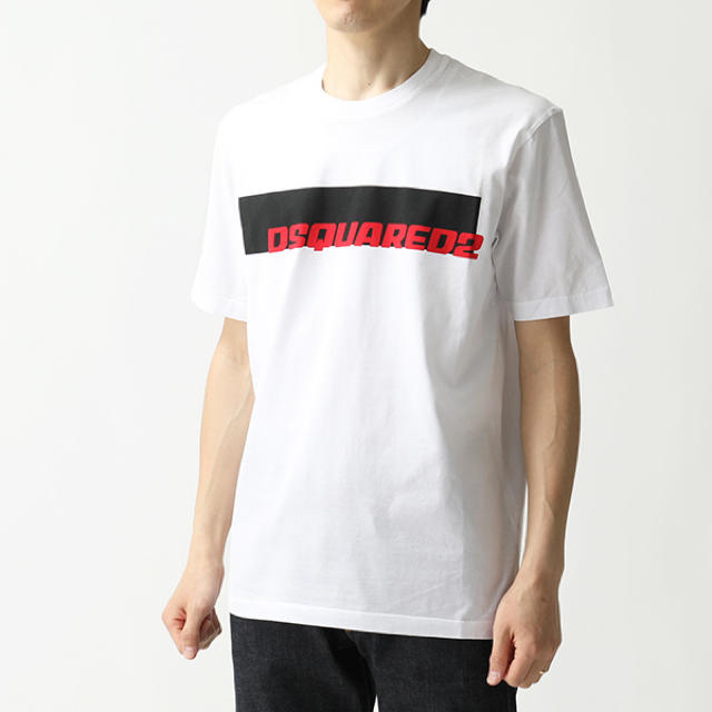 新品 Dsquared2 Tシャツ Mサイズ ラインロゴ 1