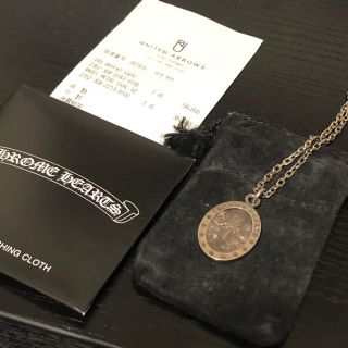 クロムハーツ(Chrome Hearts)のクロムハーツ　オーバルエンジェルメダルチャーム(ネックレス)