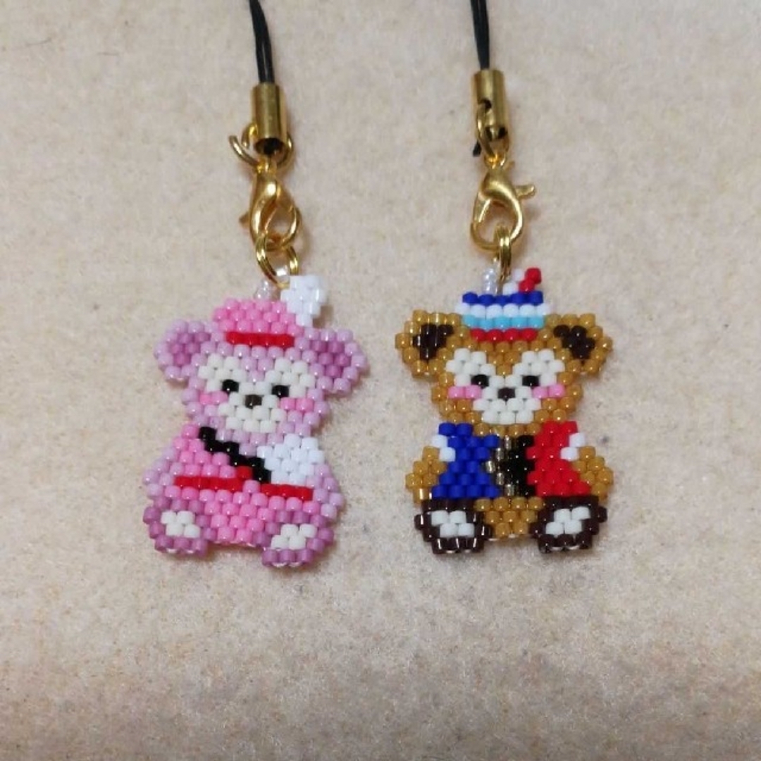 デリカビーズ ダッフィー&シェリーメイ エンタメ/ホビーのおもちゃ/ぬいぐるみ(キャラクターグッズ)の商品写真
