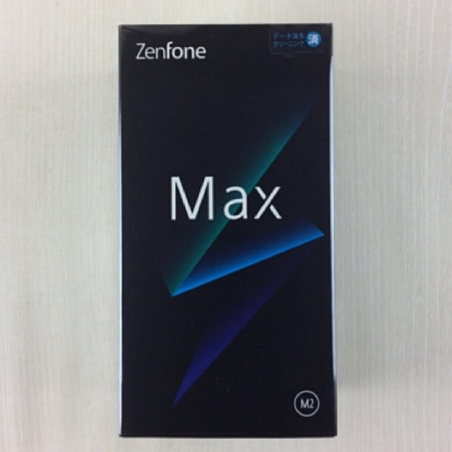 スマートフォン本体ZenFone Max (M2) 32GB ミッドナイトブラック SIMフリー