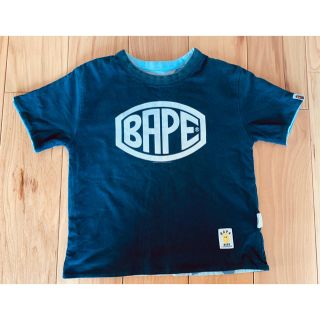 アベイシングエイプ(A BATHING APE)のBAPE kidsTシャツ 130cm リバーシブル(Tシャツ/カットソー)