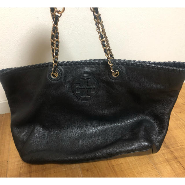 トリーバーチ　tory burch 黒　バック