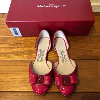 サルヴァトーレフェラガモ(Salvatore Ferragamo)のsalvatore ferragamo★フェラガモ★4ハーフ(ハイヒール/パンプス)