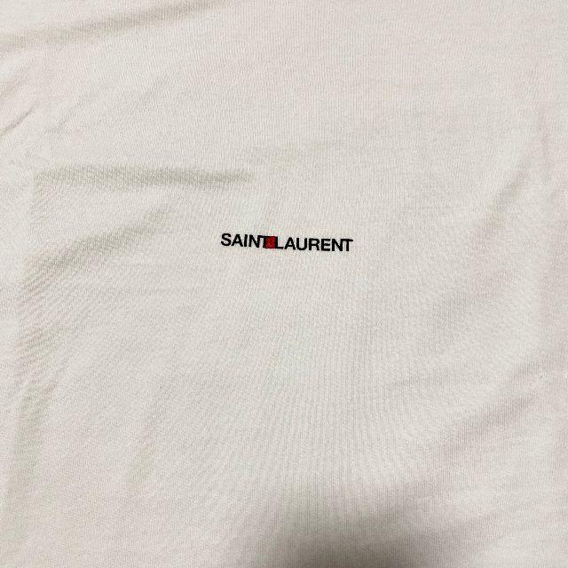 新品未使用！送料込み★Saint Laurent★ショートスリーブ ロゴＴシャツトップス