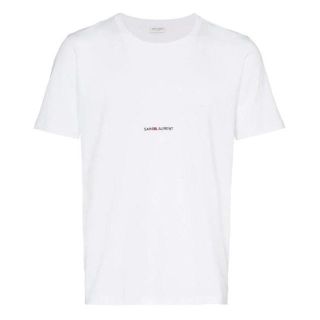 サンローラン(Saint Laurent)の新品未使用！送料込み★Saint Laurent★ショートスリーブ ロゴＴシャツ(Tシャツ/カットソー(半袖/袖なし))