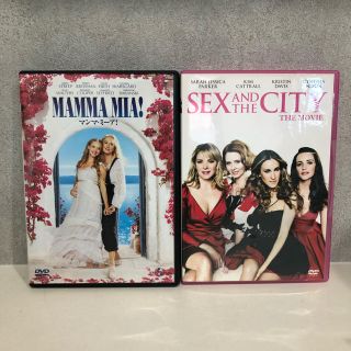 DVD2本セット　マンマミーア　セックスアンドザシティ(外国映画)