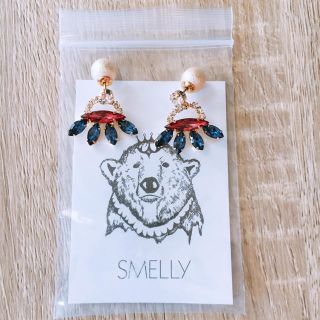 スメリー(SMELLY)の揺れる リバーシブルビジューピアス(ピアス)