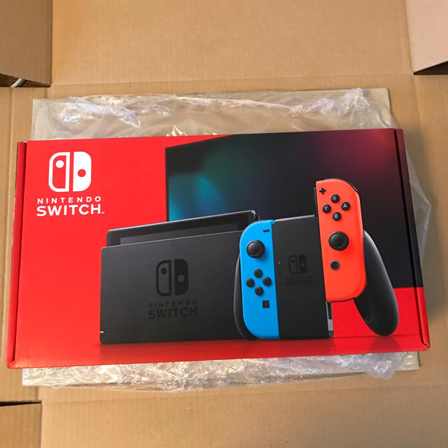 switch 本体　ネオンレッド　ブルー