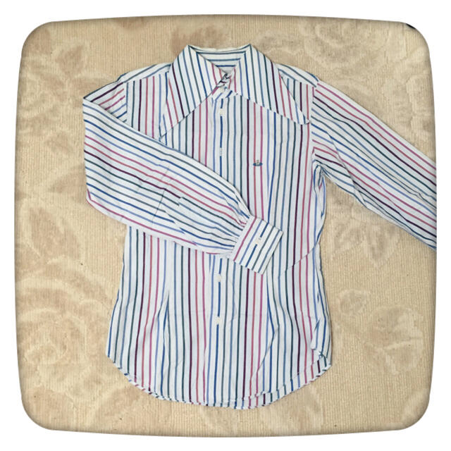 Vivienne Westwood(ヴィヴィアンウエストウッド)のヴィヴィアンストライプシャツ♡ メンズのトップス(シャツ)の商品写真