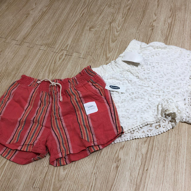 H&M(エイチアンドエム)の未使用タグ付セット♡2200円 レディースのパンツ(ショートパンツ)の商品写真