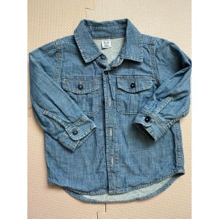 ベビーギャップ(babyGAP)のBaby GAP デニムシャツ　90㎝(ジャケット/上着)