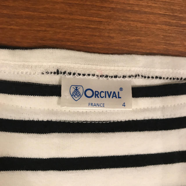 ORCIVAL(オーシバル)のアーバンリサーチドアーズ 購入★オーチバル　半袖バスクシャツ サイズ4 新品同様 メンズのトップス(Tシャツ/カットソー(七分/長袖))の商品写真