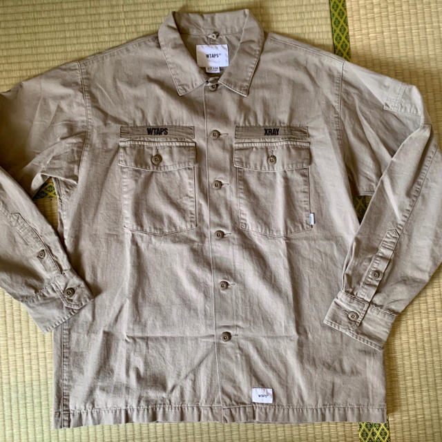 19SS WTAPS BUDS LS XL SAND 1