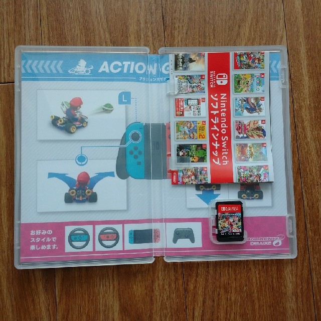 ほぼ新品 Switch ソフト マリオカート8 デラックス Mario Kart