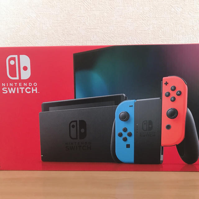 【初回限定】 Nintendo Switch ネオンレッド＆ネオンブルー 家庭用ゲーム機本体