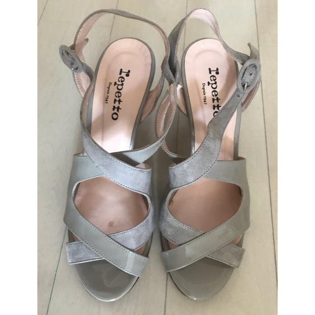 repetto レペット バレエシューズ グレー サイズ38